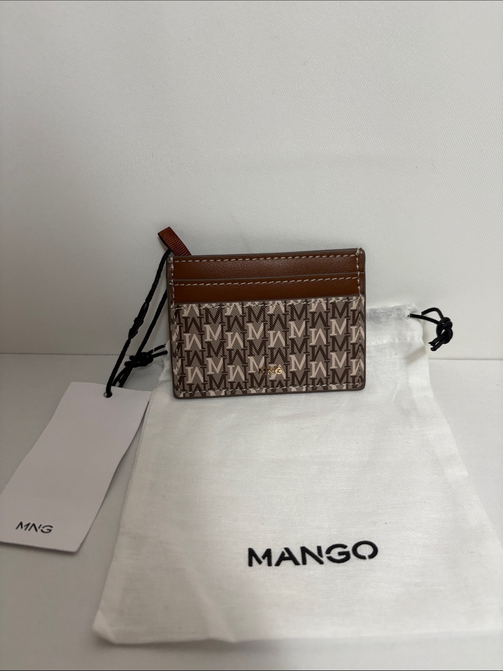 Mango CARD HOLDER WITH PRINTED LOGO